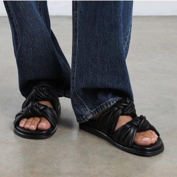 Dear Frances Tye Slide Sandals - Picture 16 of 17